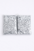 Bulk Table Confetti Hearts – Silver, 1 kg