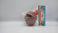 Coconut Party Cup with Flower Lid & Reusable Straw