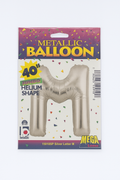 40″ Foil Balloon Letter “M” – Silver