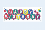 Happy Birthday Banner – 5 ft