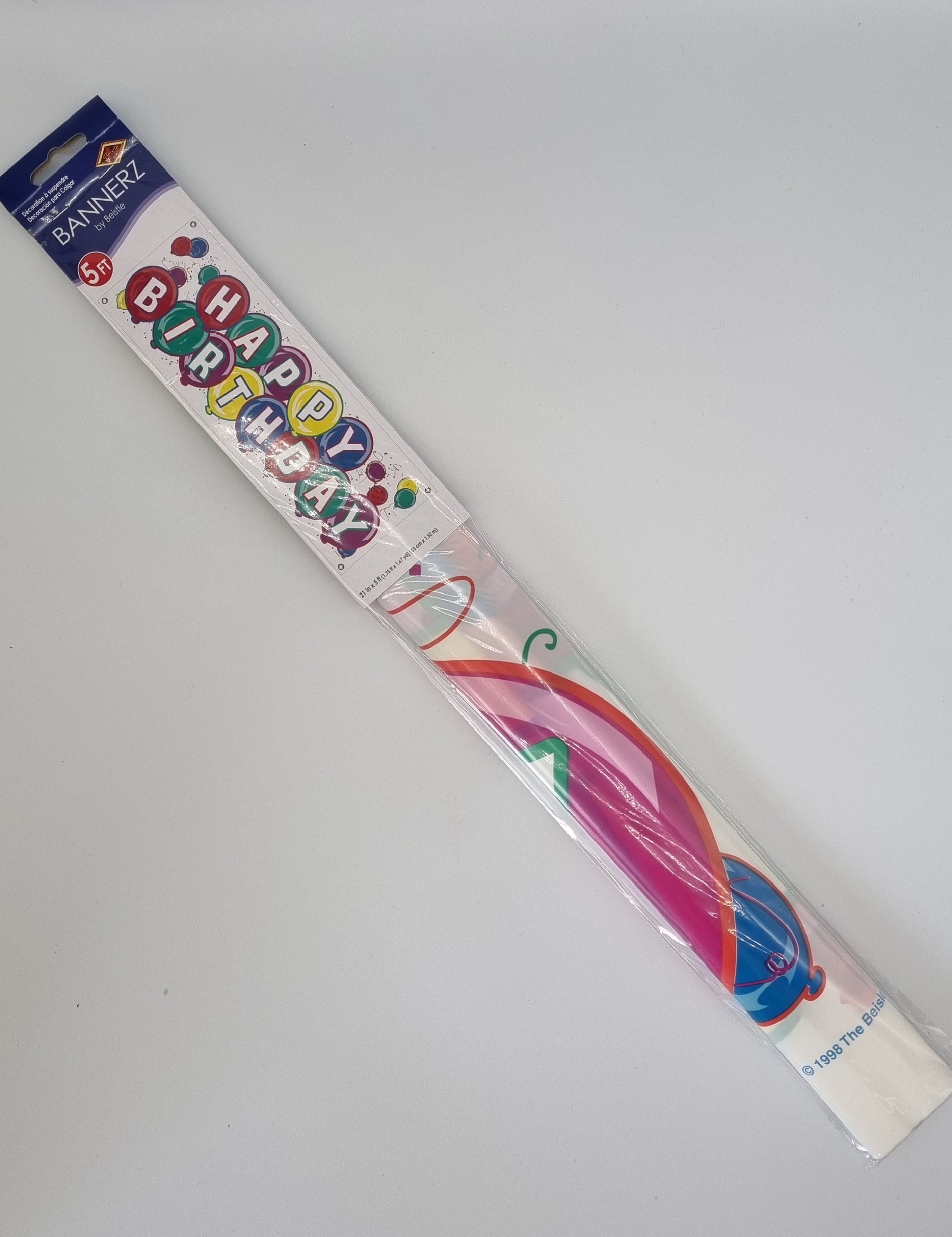 Happy Birthday Banner – 5 ft