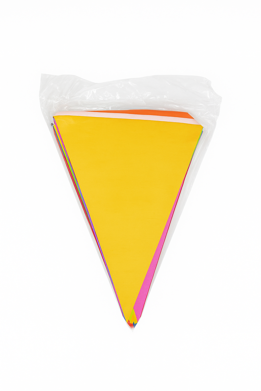 Multi-Colour Pennant Bunting – 10 m, 20 Flags