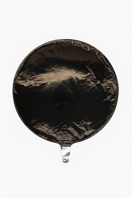 18″ Foil Balloon – Round Black