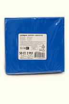 2-Ply Paper Napkins – Blue, Pack of 50