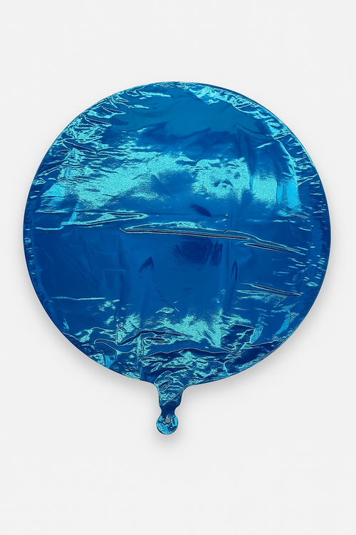 18″ Foil Balloon – Round Blue
