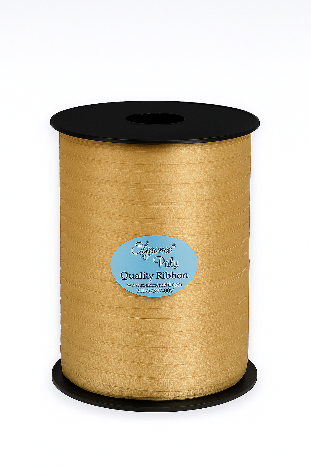 500 Yards Gold Balloon Curling Ribbon – 5 mm Width Spool