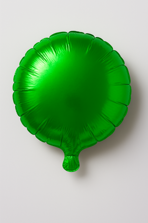 18″ Foil Balloon – Round Green