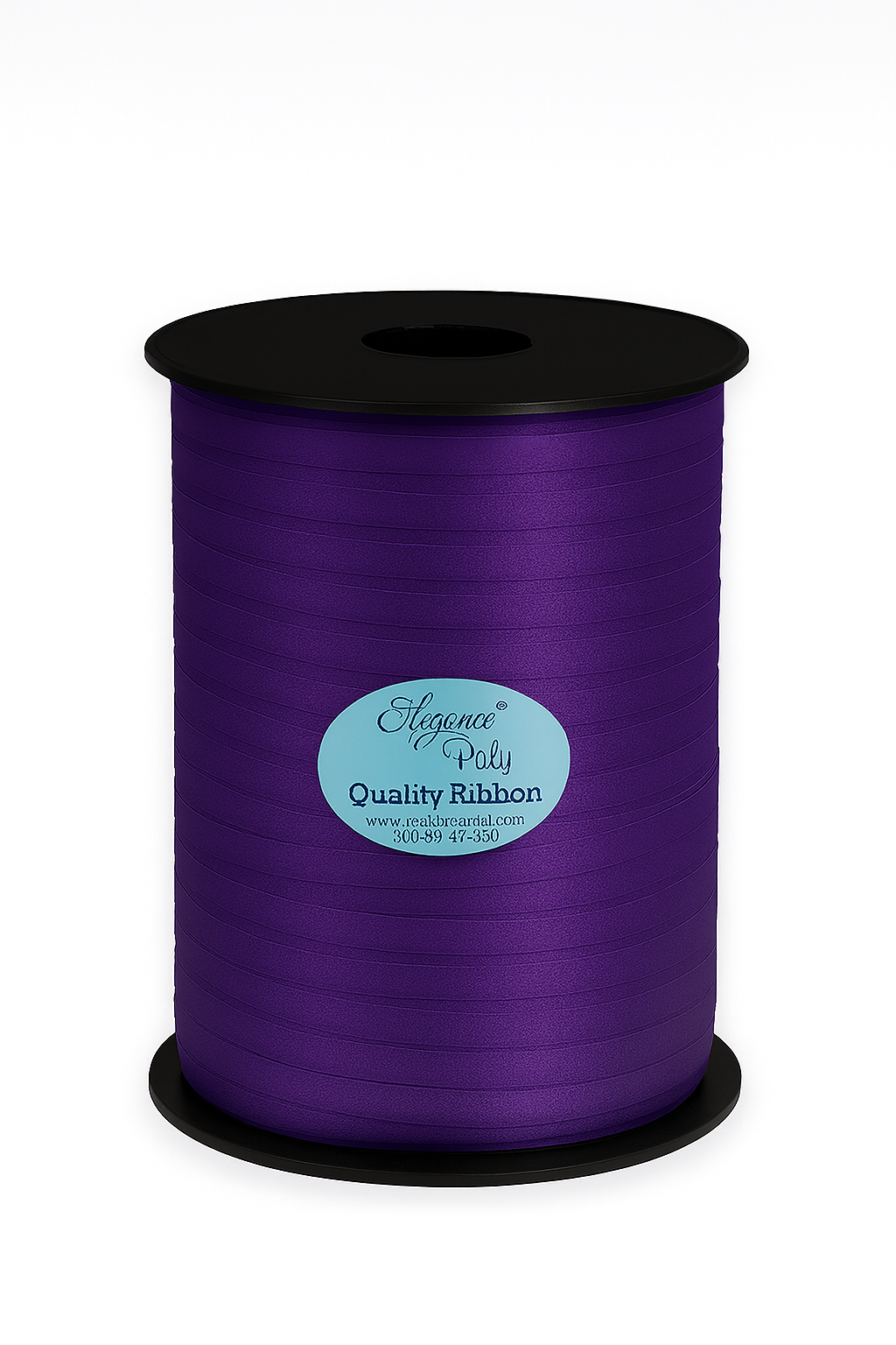 500 Yards Purple Balloon Curling Ribbon – 5 mm Width Spool