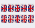Union Jack Pennant Bunting – 10 Pack Bundle, 10 m Each, 20 Flags per Pack